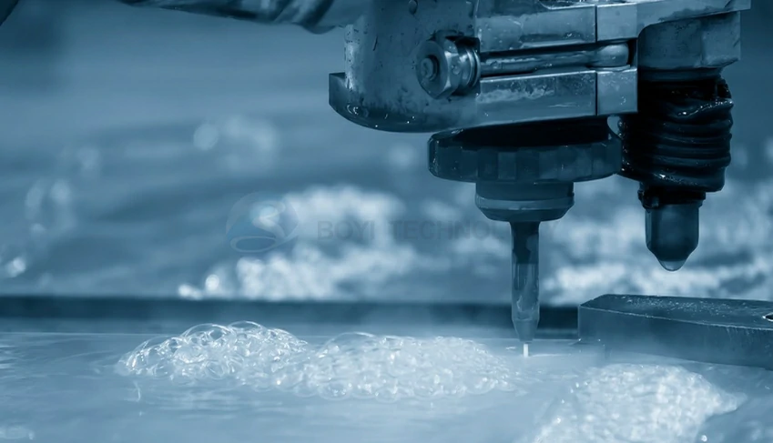 how does a water jet cutter work