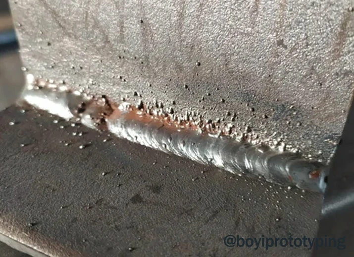 what is spatter in welding