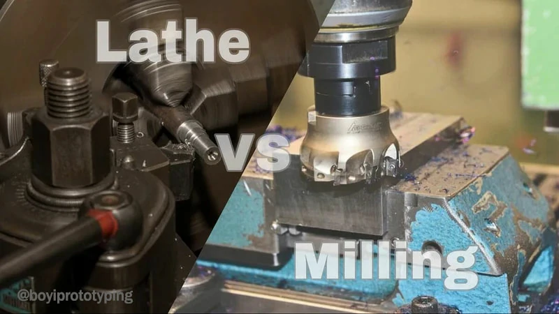 Difference Between a Mill and a Lathe
